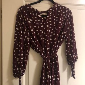 Super cute long Maternity Blouse